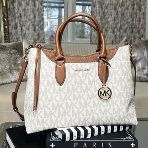NEW MICHAEL KORS AUSTEN SATCHEL HANDBAG